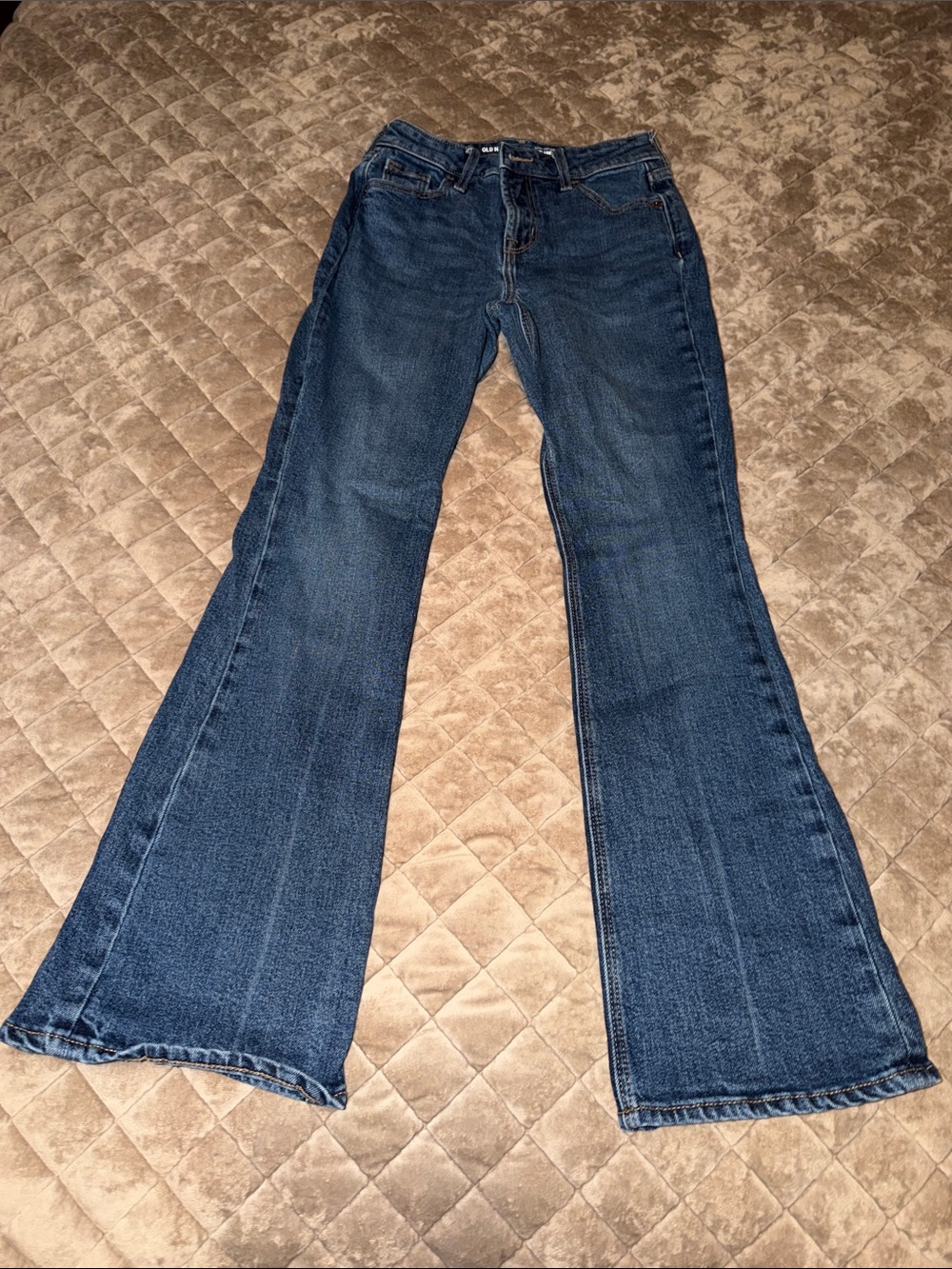 Old Navy Dark Blue Flare Jeans